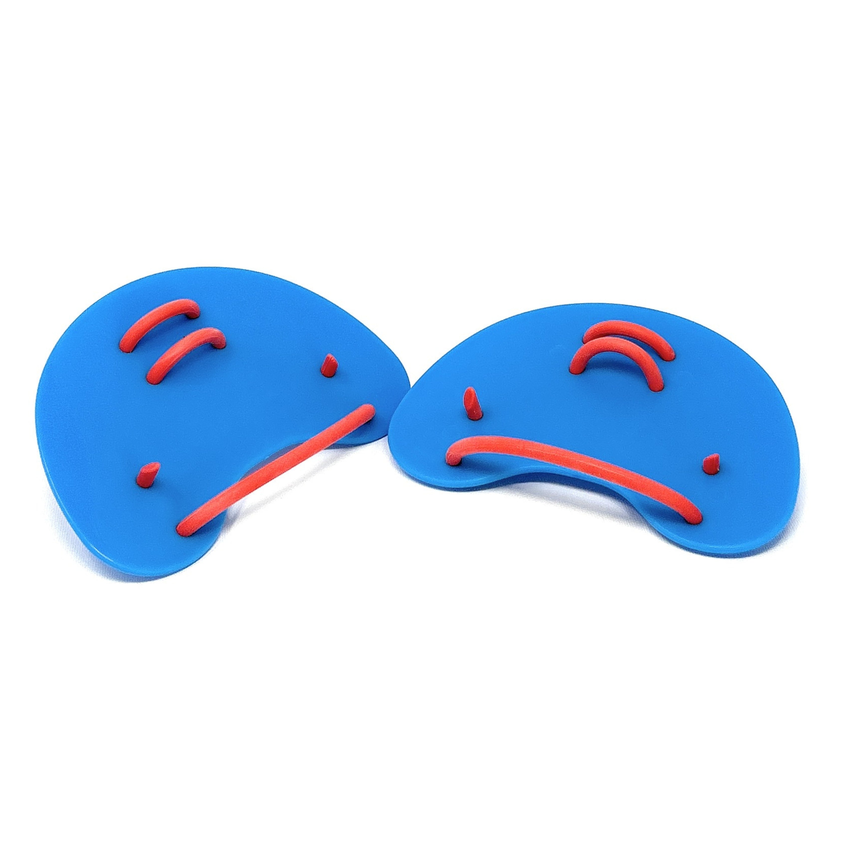 MEZZE PALETTE NUOTO SILICONE RIGIDO - CONFEZIONE DA 5 PAIA