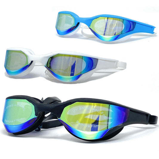 OCCHIALINI NUOTO SILICONE VIPER RACING - CONFEZIONE DA 12PZ