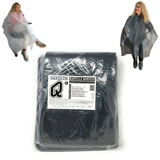 MANTELLINA MONOUSO AQASKIN IN TNT - BOX DA 200 PZ