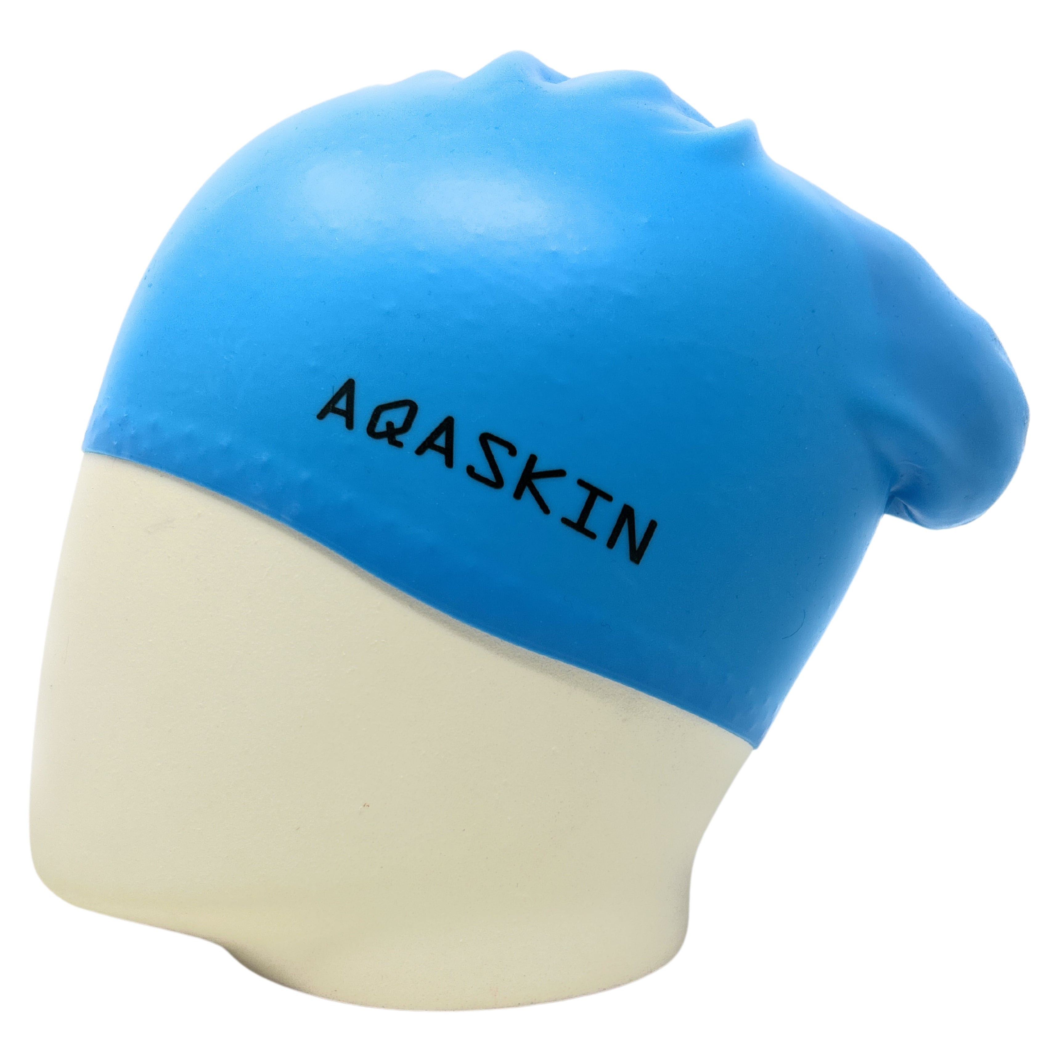 CUFFIE NUOTO SILICONE HAIR MONOCOLORE ADULTI – CONFEZIONE DA 25 PEZZI