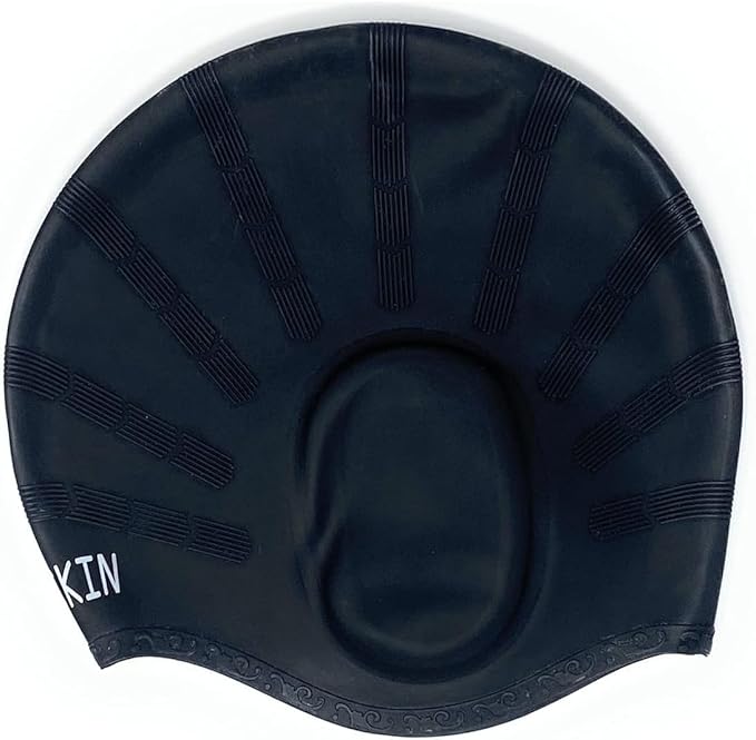 CUFFIE NUOTO SILICONE HAIR MONOCOLORE ADULTI – CONFEZIONE DA 25 PEZZI