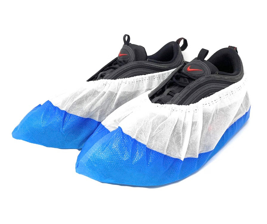 AQASKIN – COPRISCARPE MONOUSO IN CPE + TNT – 100 PEZZI